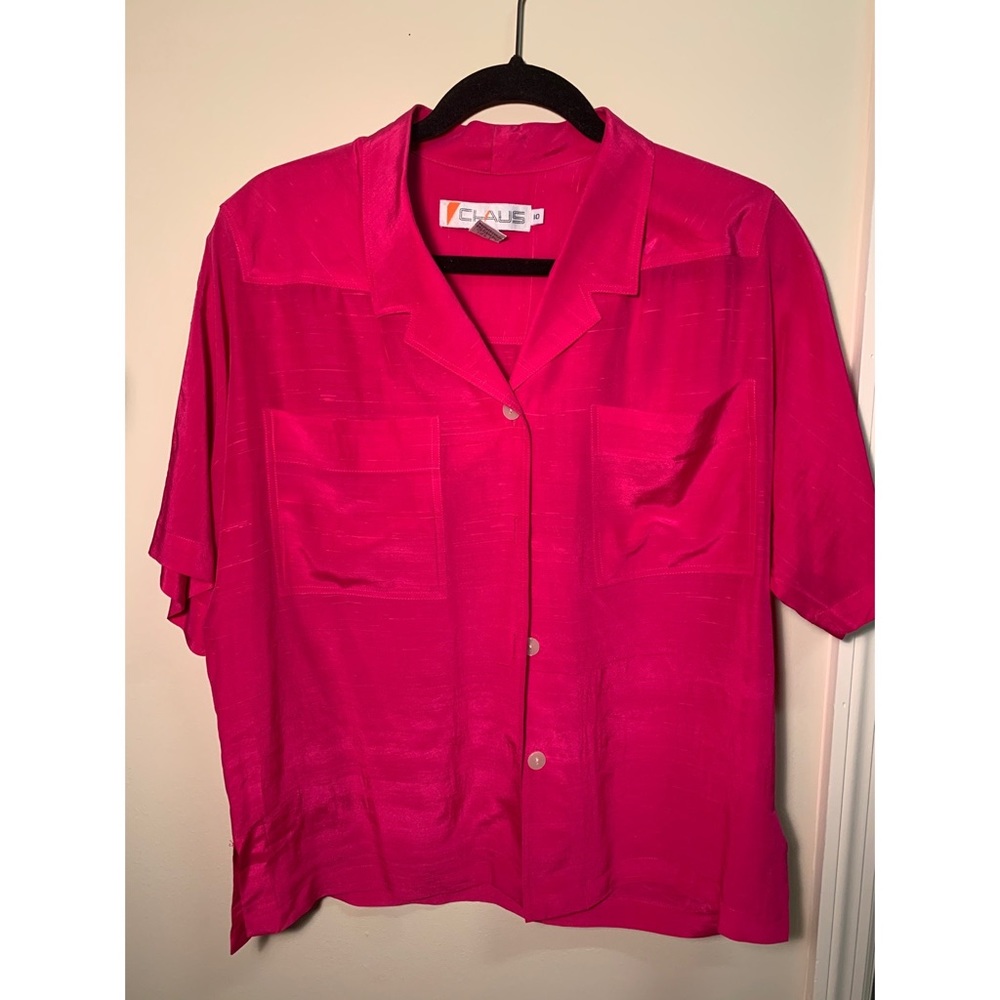 VINTAGE | CHAUS Silk Blouse